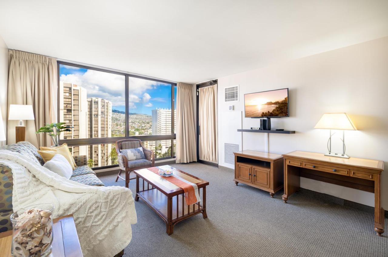 Beautiful Mountain View In Waikiki Sunset With Parking Apartamento Honolulu Exterior foto
